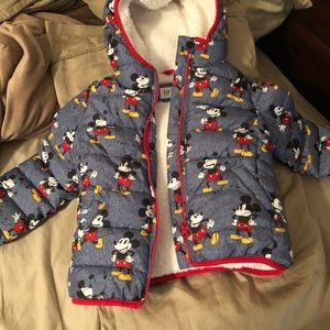 Gap kids Mickey winter coat